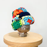 02 Crochet Granny Beanie (Turquoise)