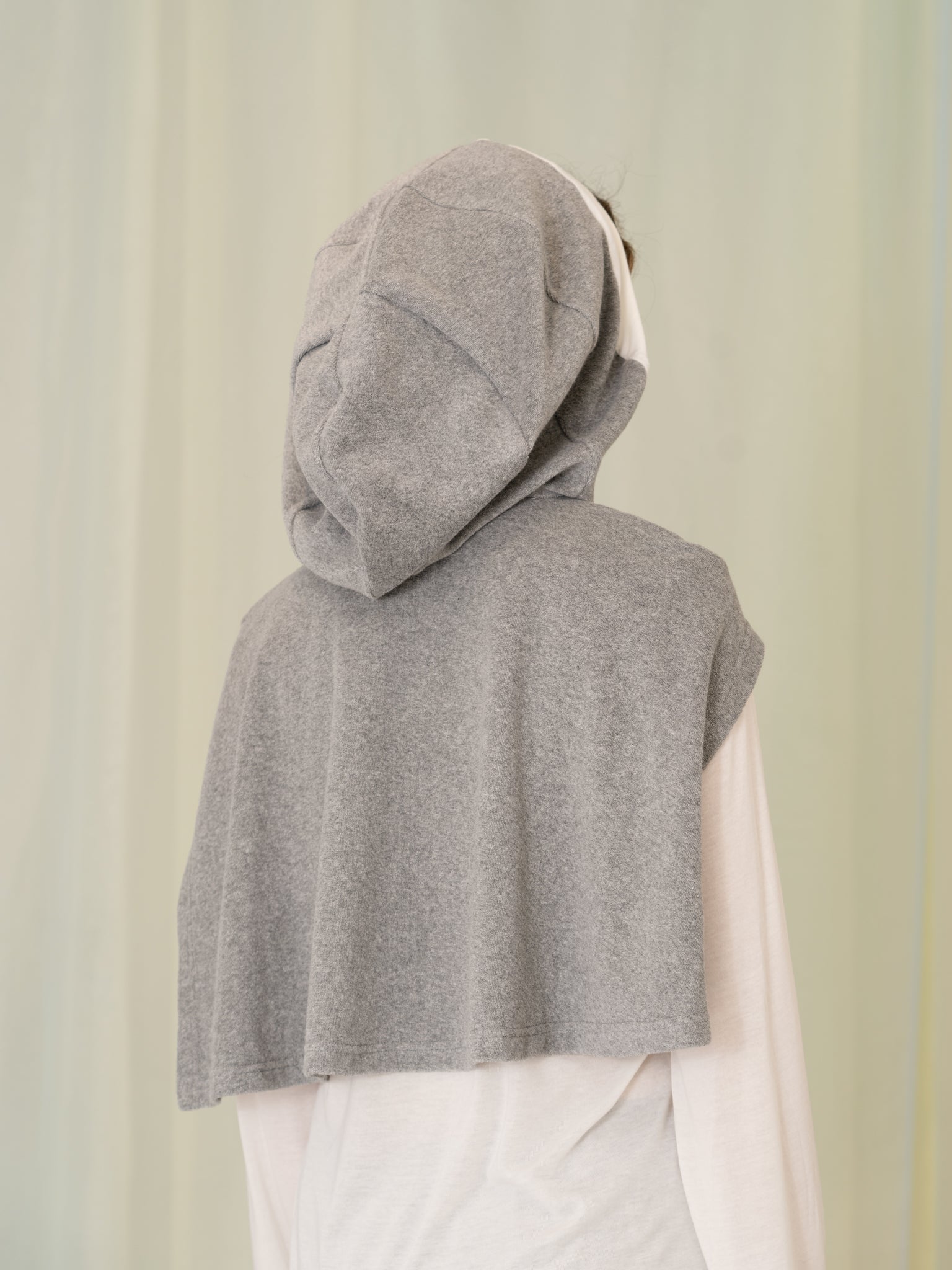 Sweater On Shoulder Shirt