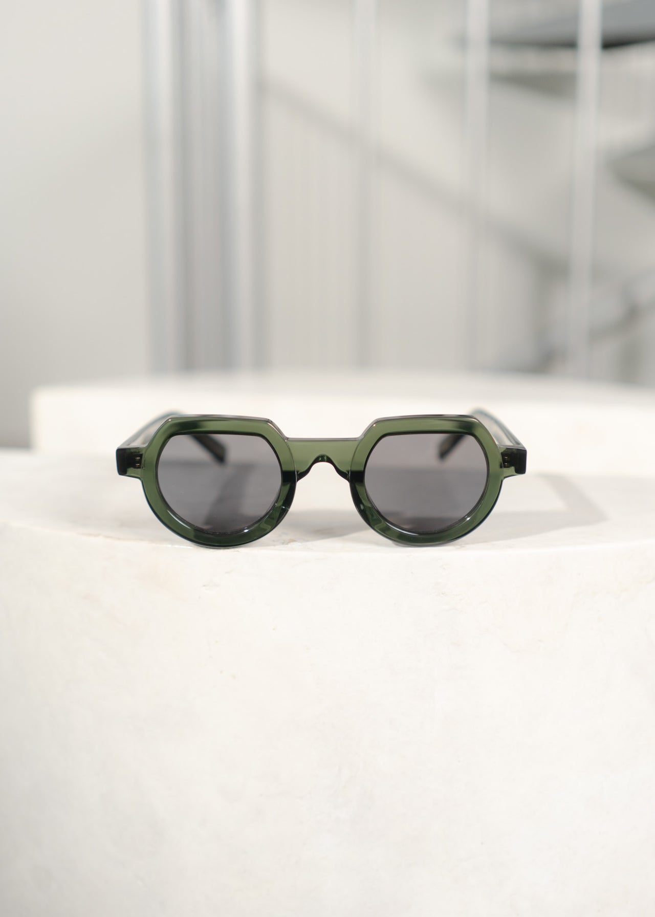Tani Sunglasses (Green/Smoke)