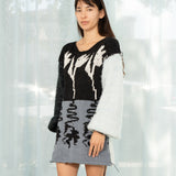 Flower Shadow Knit Jumper