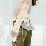 Low Knit Stripe Jumper (Blue)