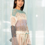 Low Knit Stripe Jumper (Blue)