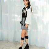 Flower Shadow Knit Jumper