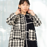 Black Check Coat