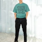 Midtown Pleated Easy Pants (Black)