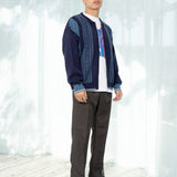 Midtown Pleated Easy Pants (Grey)