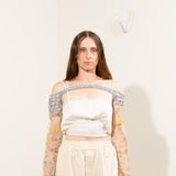 Extra Long Mohair Sleeves with Kilt Pins