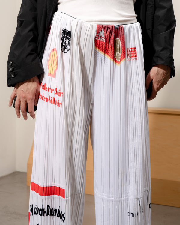 Futebol Pleated Trousers (White)