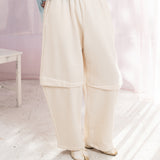 Samurai Sweatpants (Cream)