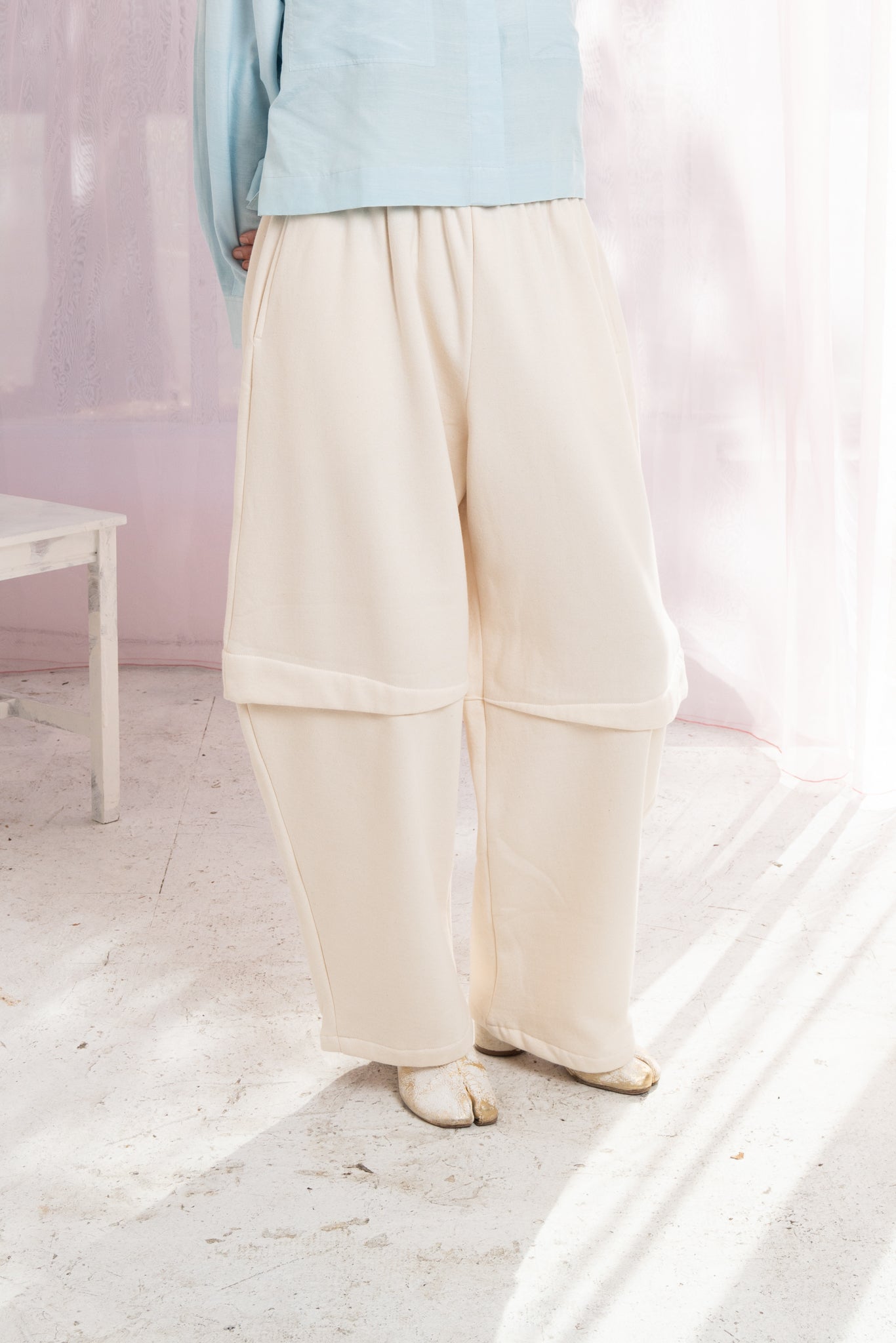 Samurai Sweatpants (Cream)