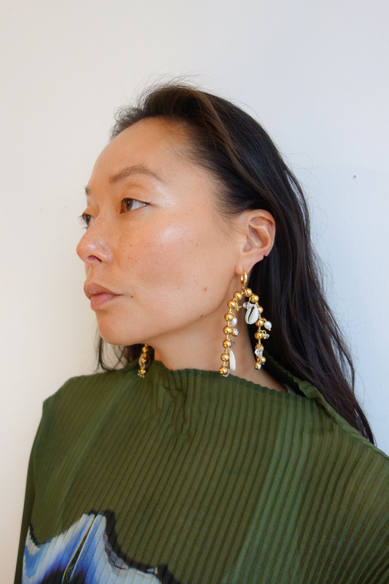 Baby Junk Gold Earrings