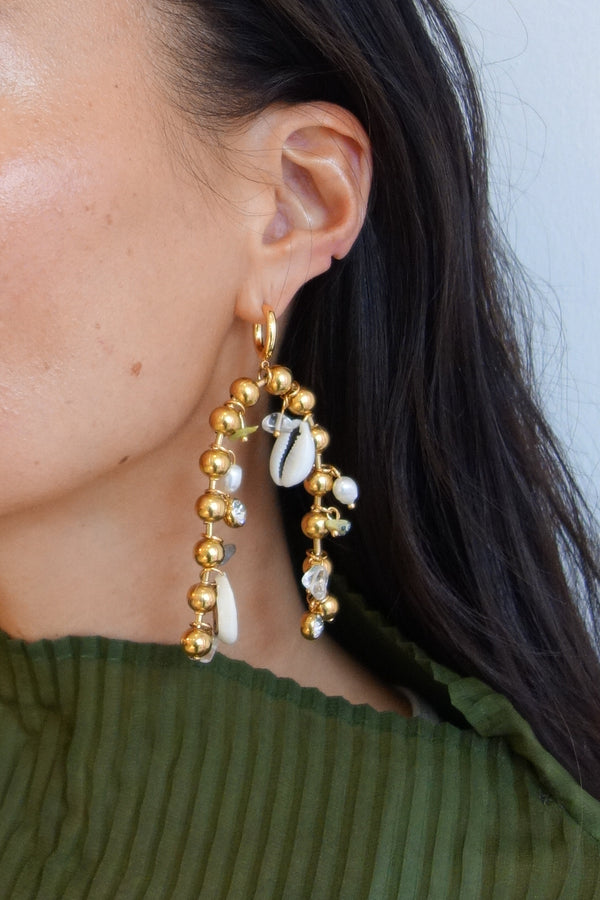 Baby Junk Gold Earrings