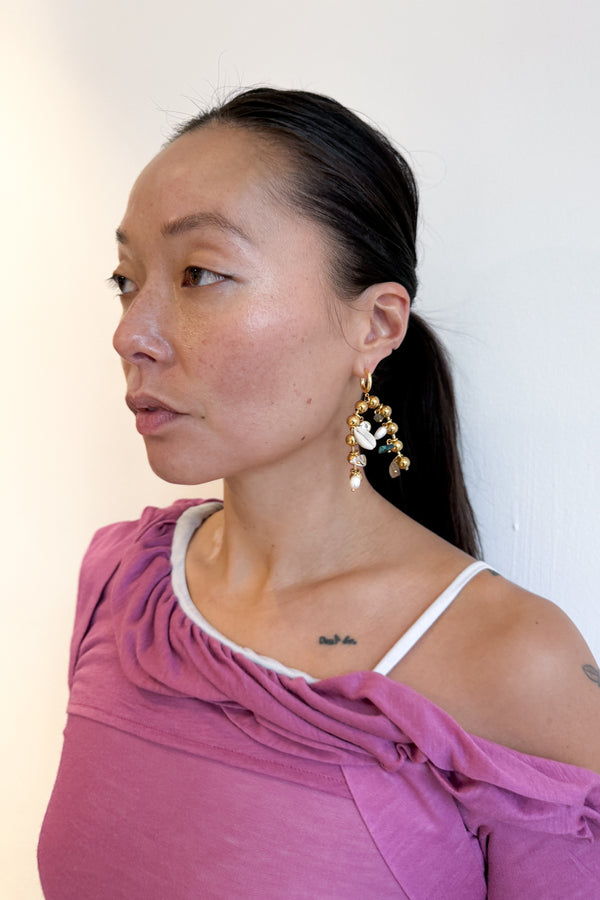 Baby Junk Gold Earrings