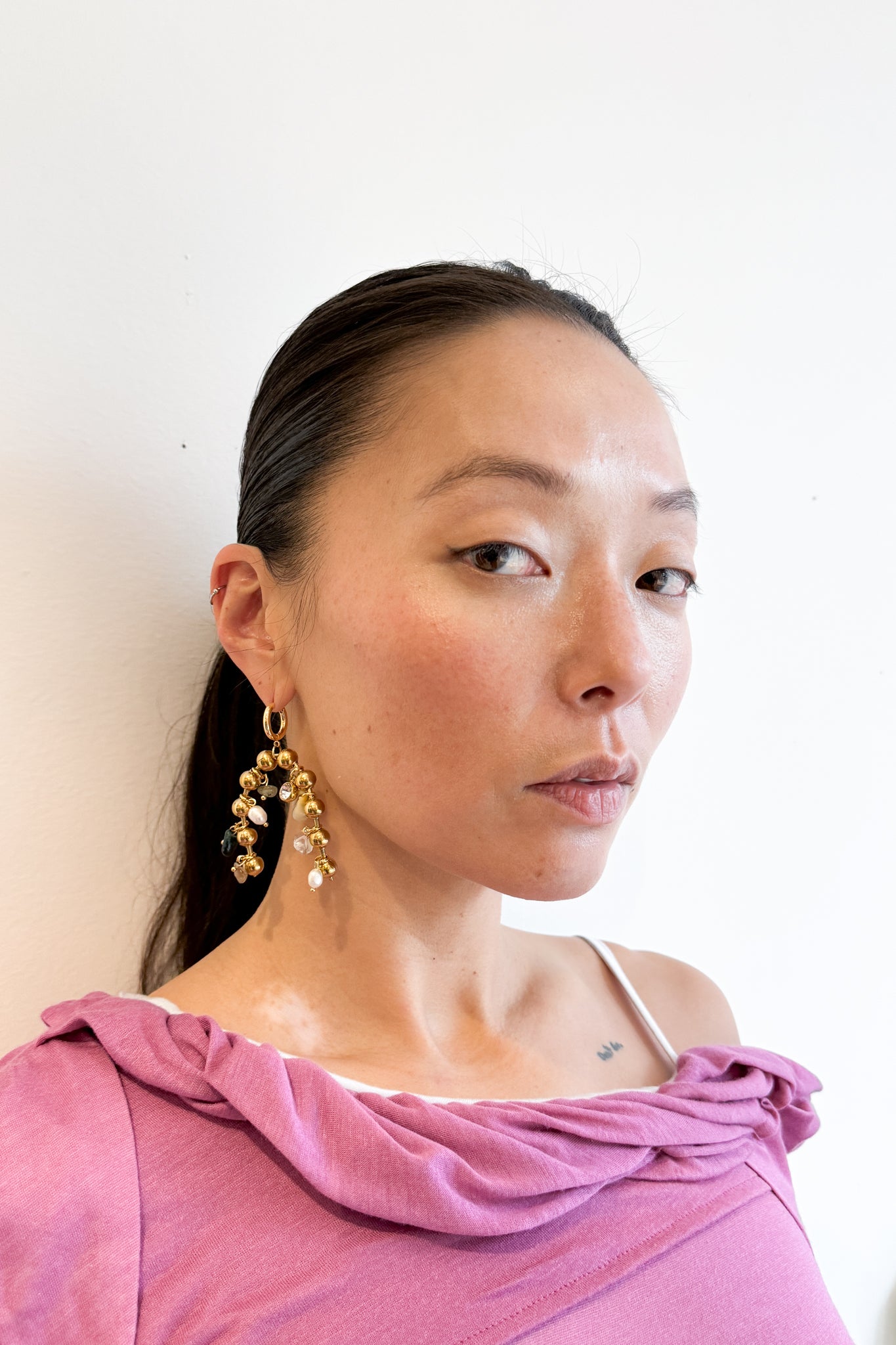 Baby Junk Gold Earrings
