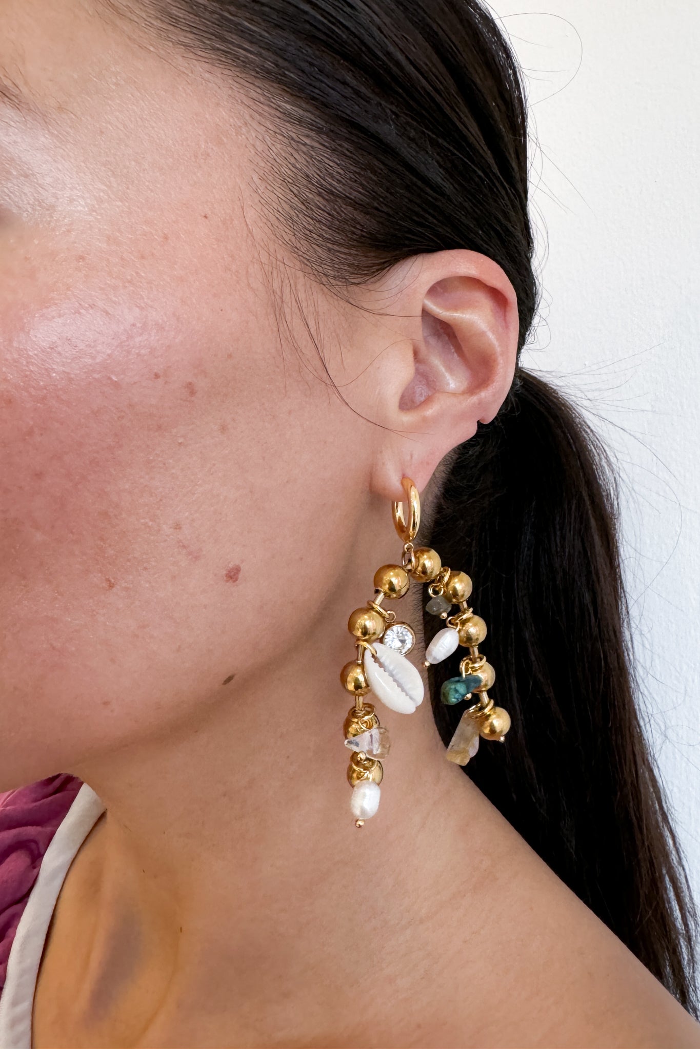 Baby Junk Gold Earrings