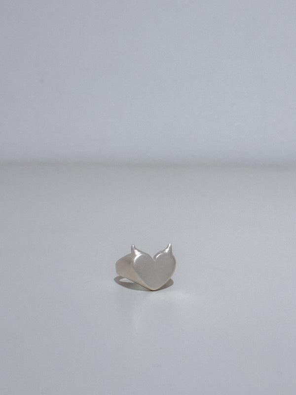 Heart Horns Ring