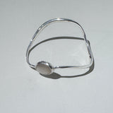 Thin Moonstone Bracelet