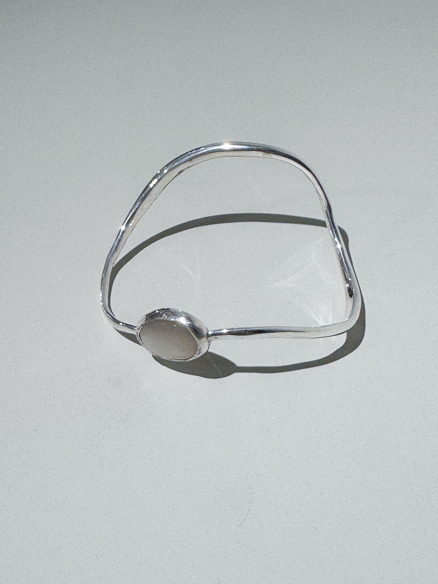 Thin Moonstone Bracelet
