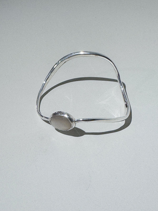 Thin Moonstone Bracelet