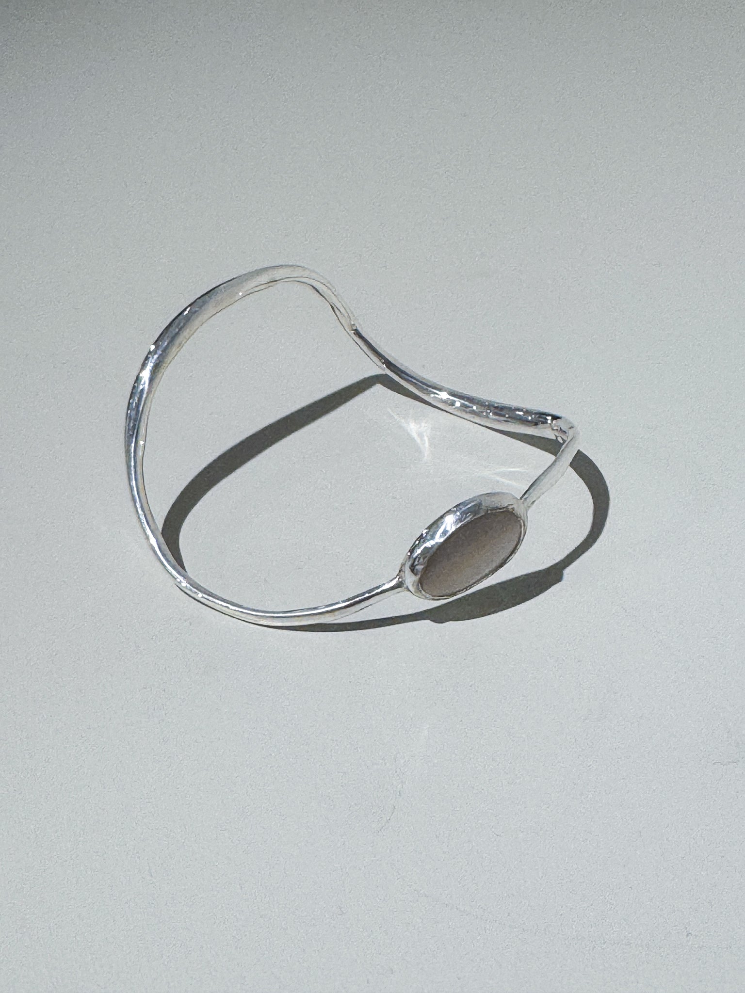 Thin Moonstone Bracelet