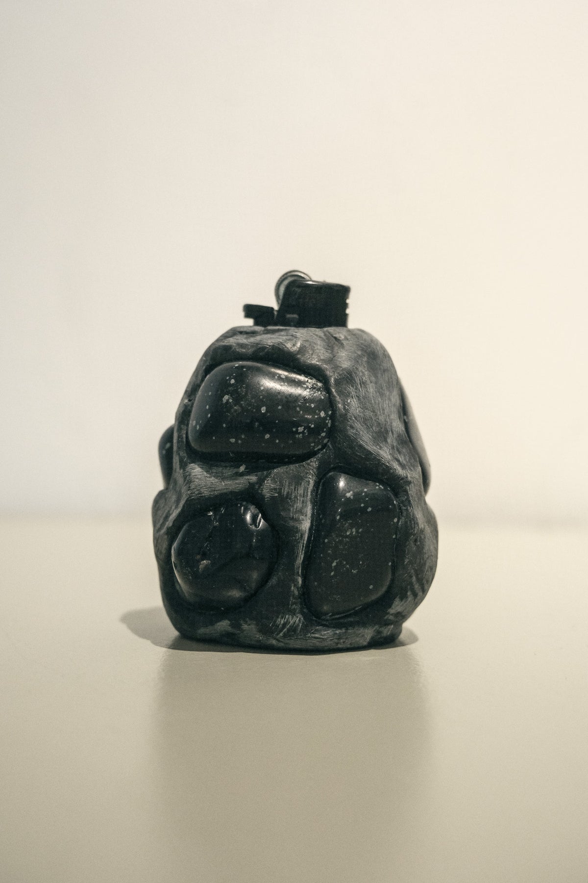Clay Lighter Case 019 (Black Pebble)