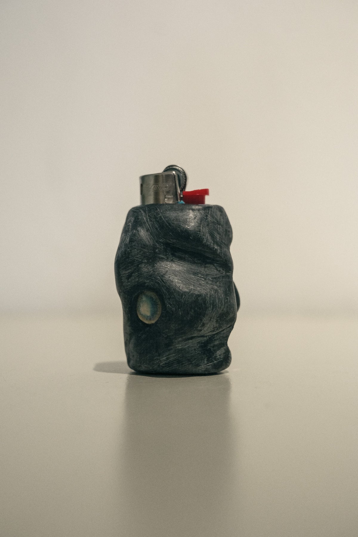 Mini Clay Lighter Case 021 (Ceramic)