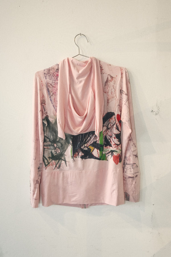 Zip Up with Ears (Pink)