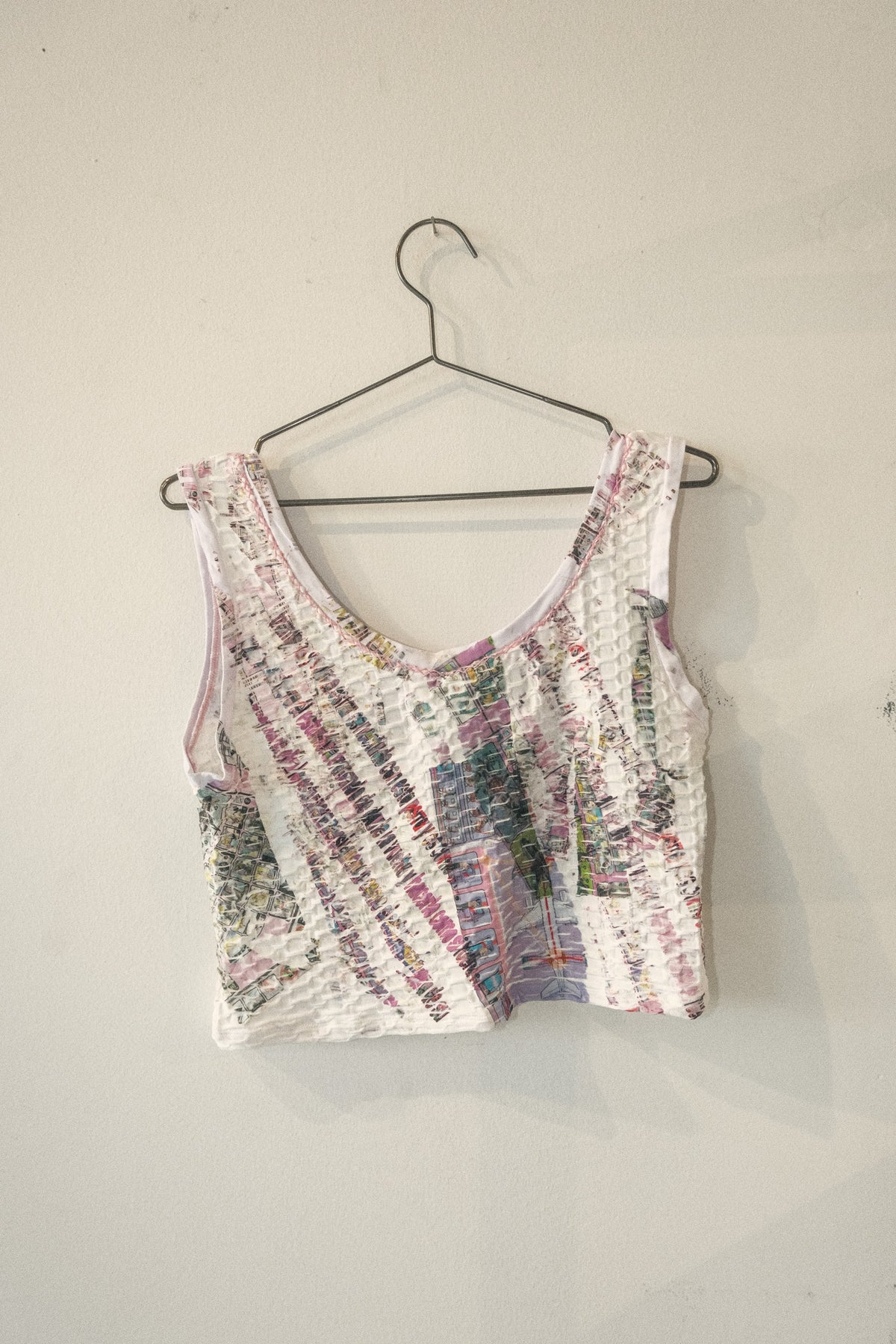 Waffle Knit Muscle Tank (Jets)