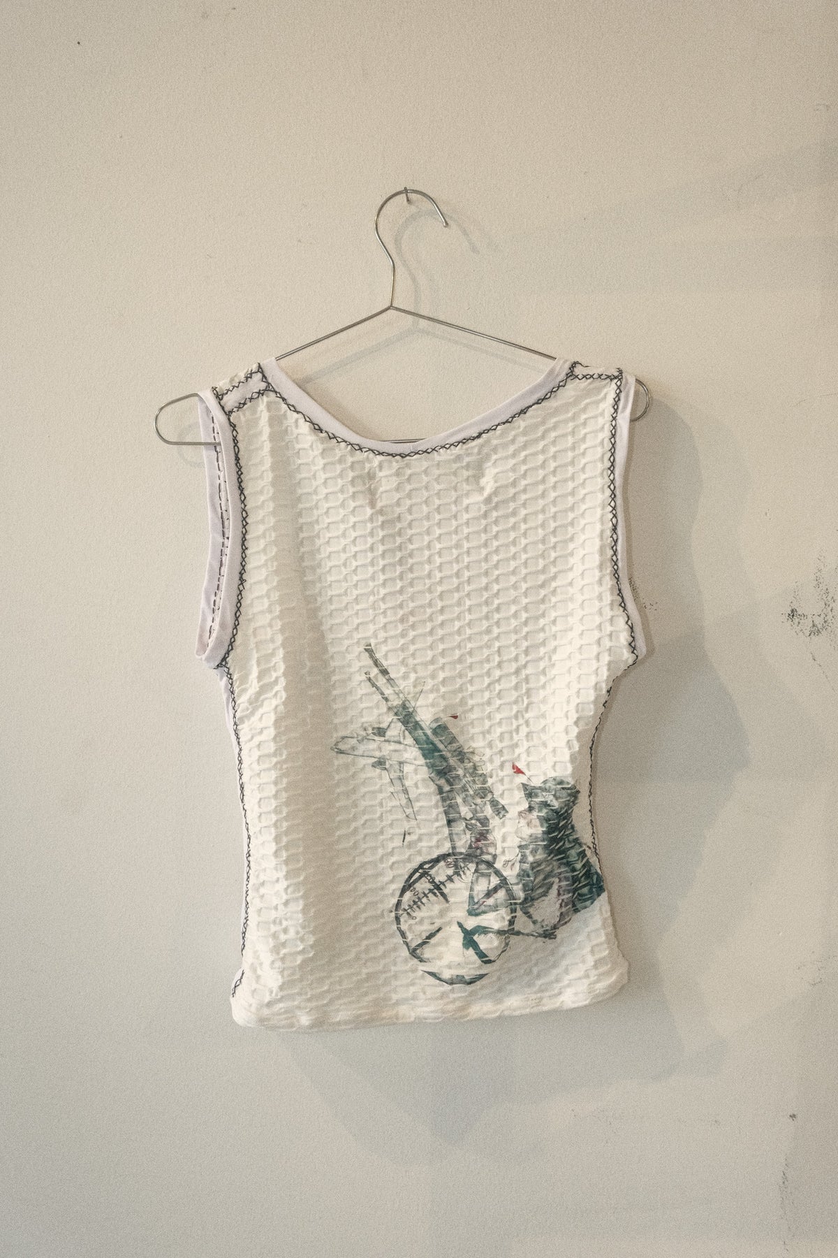 Waffle Knit Sleeveless Top (Target)