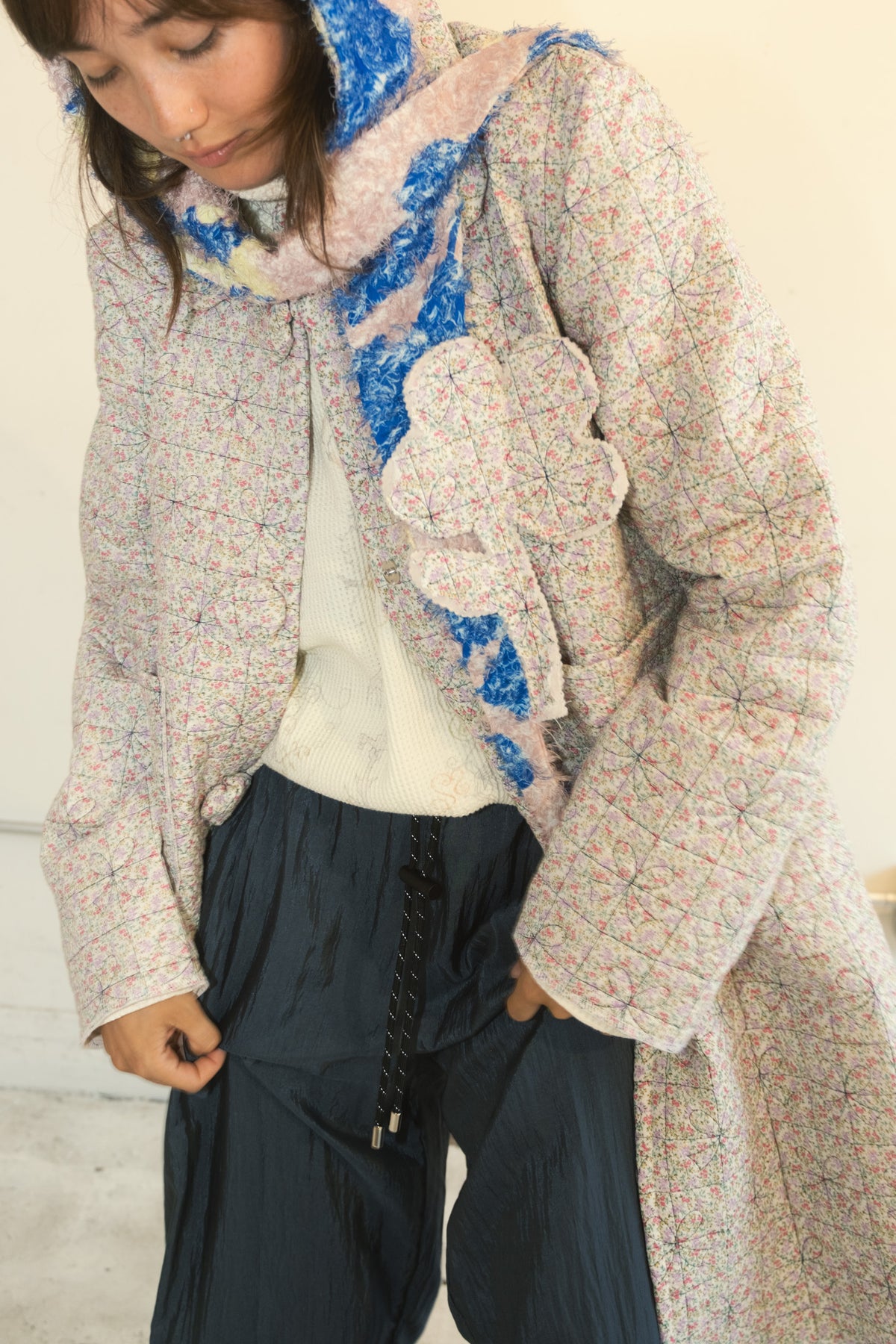 Quilted Coat (Flower)