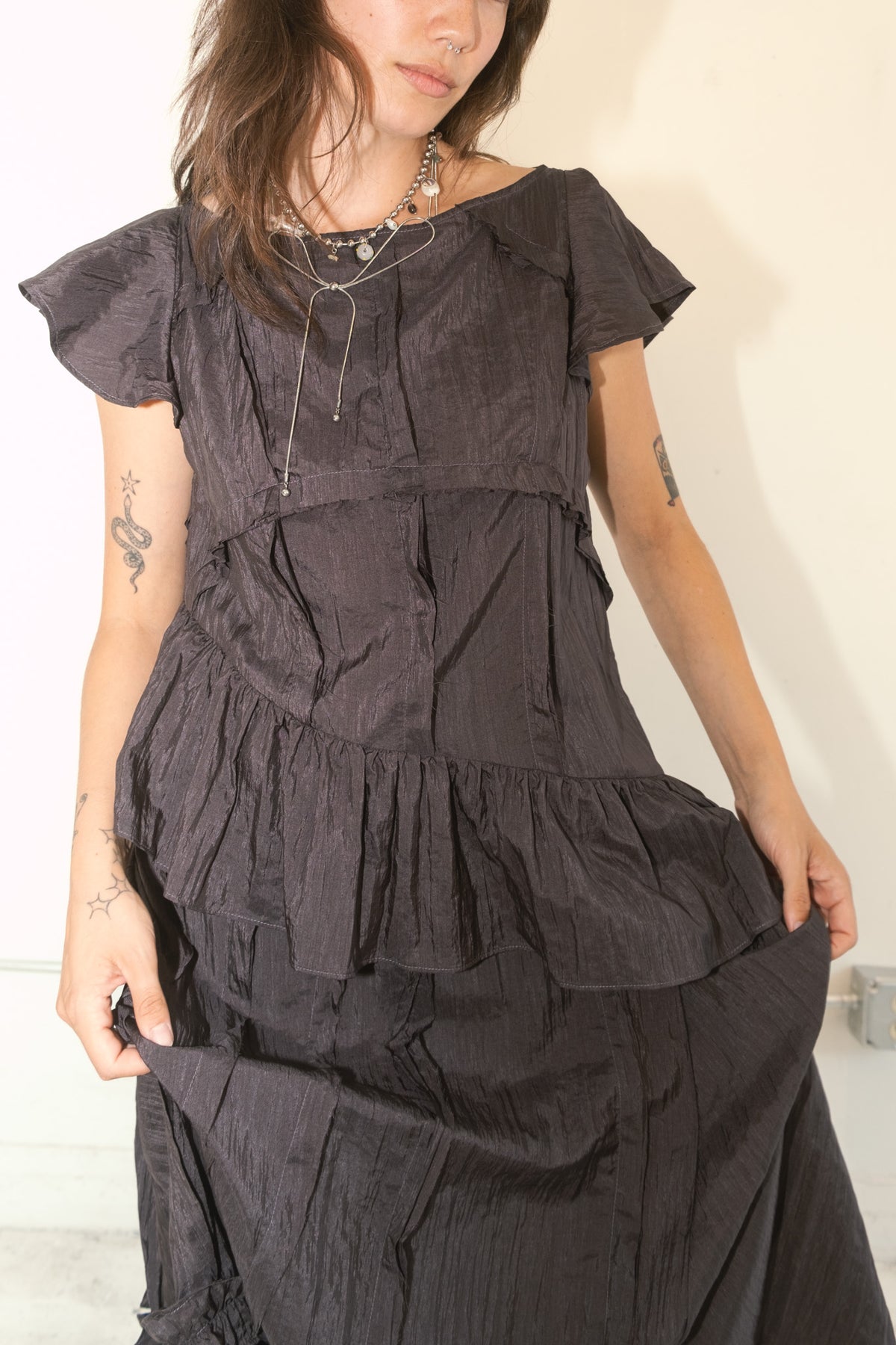 Vapor Dress (Coal)