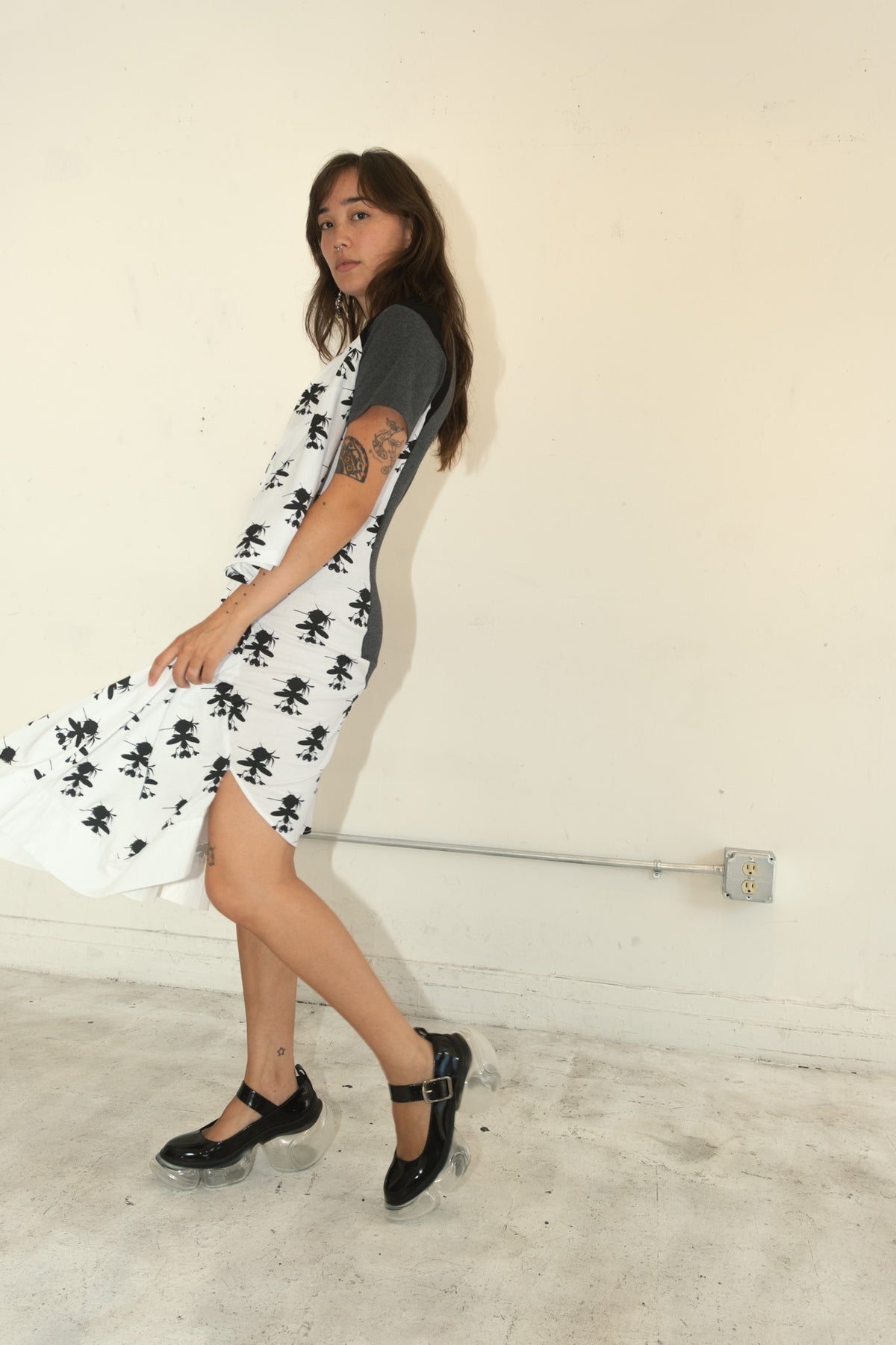 Mosquito Double T-Shirt Dress