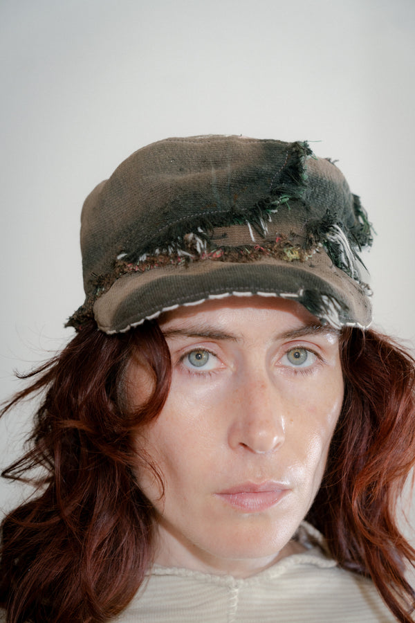 Scruffy Fluffy Painter's Cap