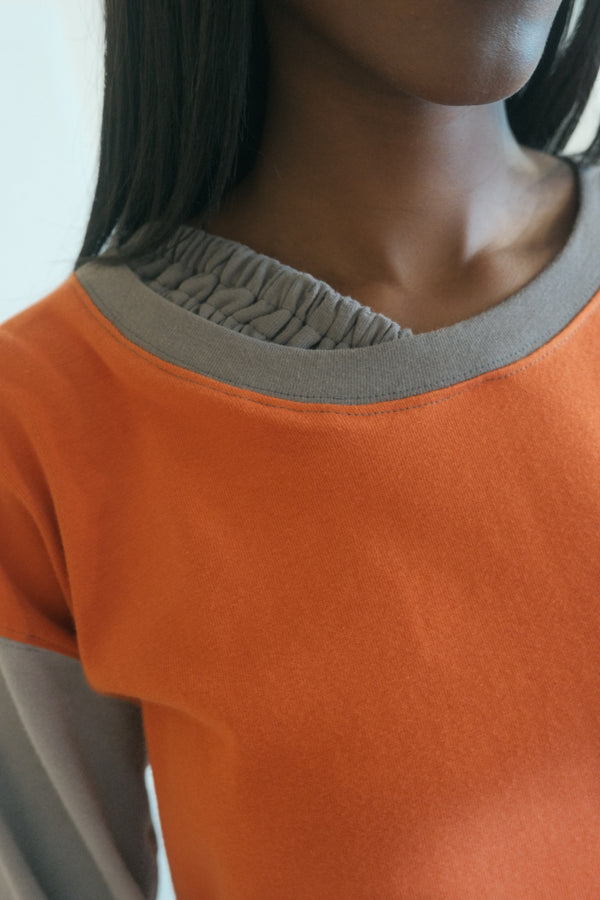 Waistband LS Shirt (Dark Persimmon)