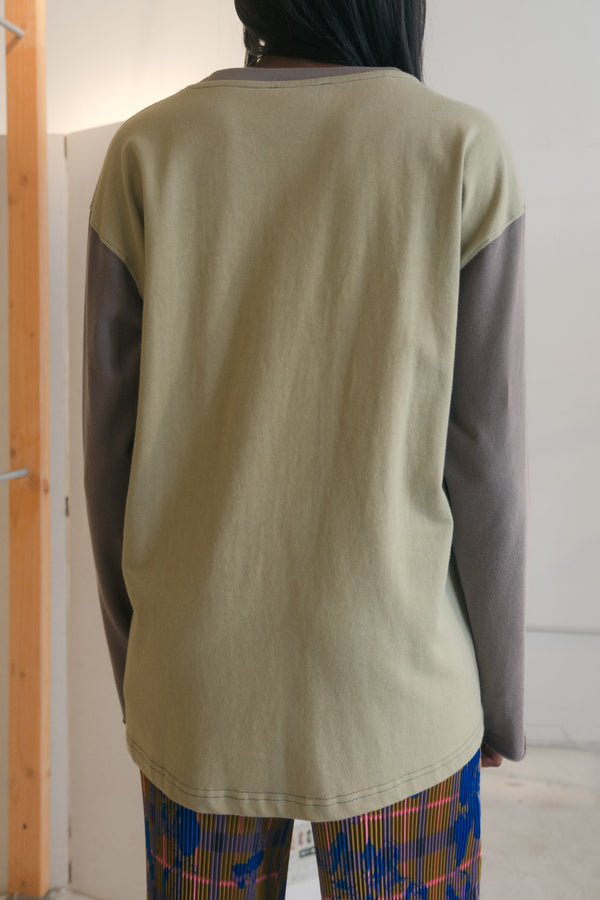 Waistband LS Shirt (Dark Bone)