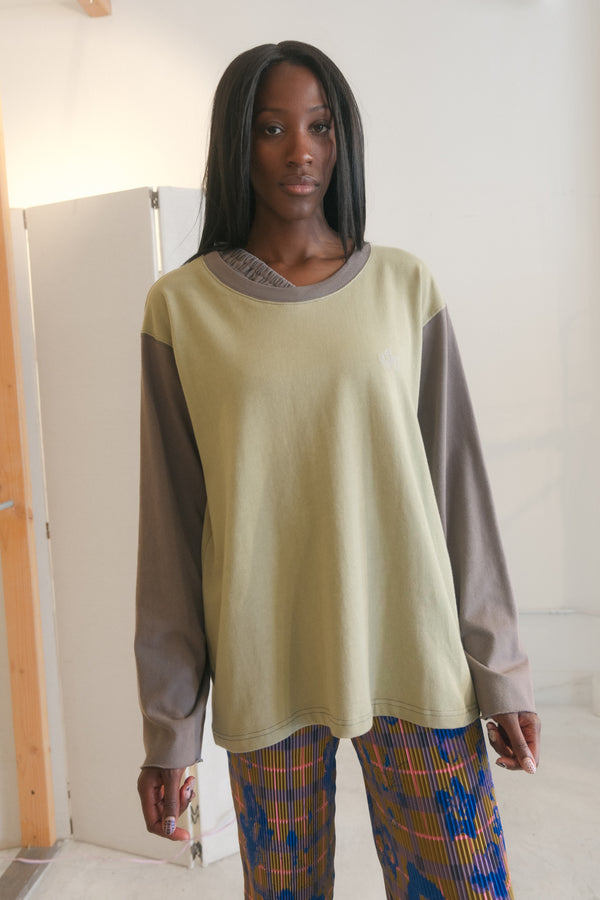 Waistband LS Shirt (Dark Bone)