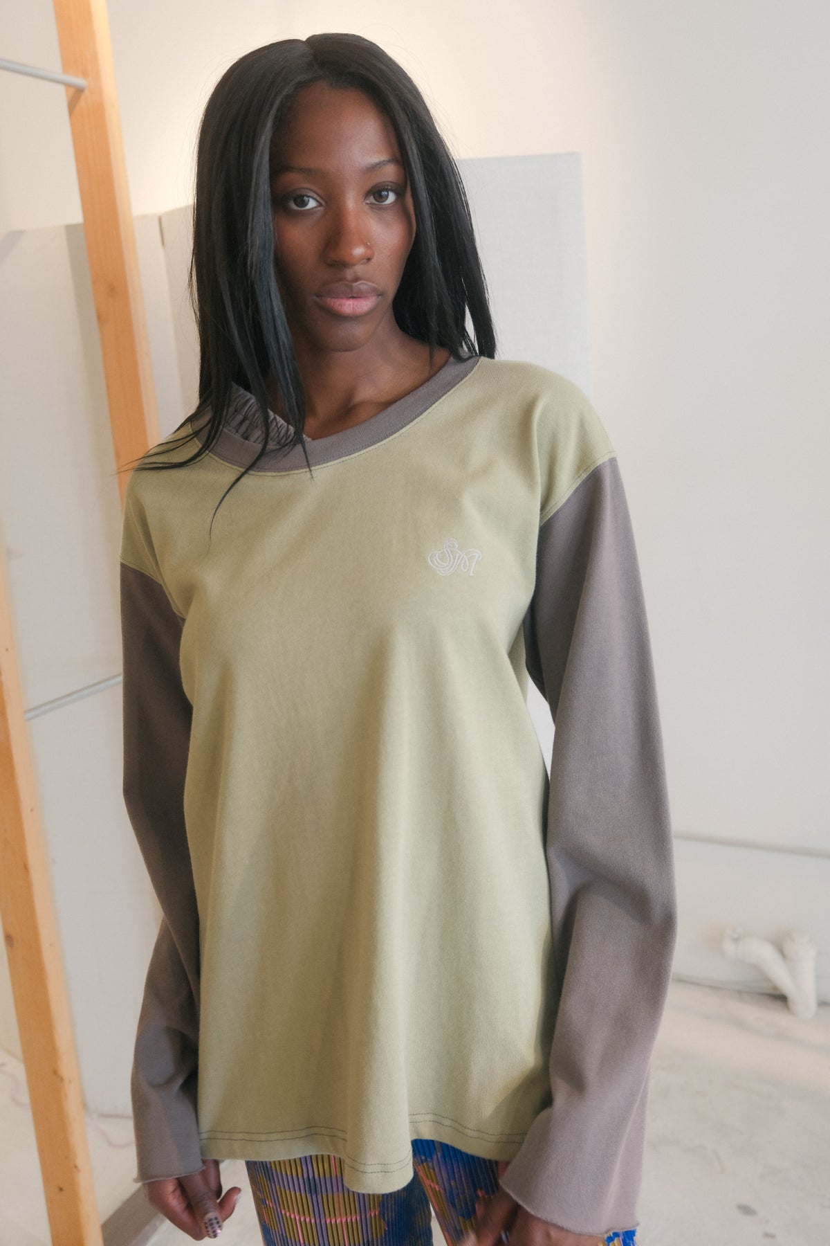 Waistband LS Shirt (Dark Bone)