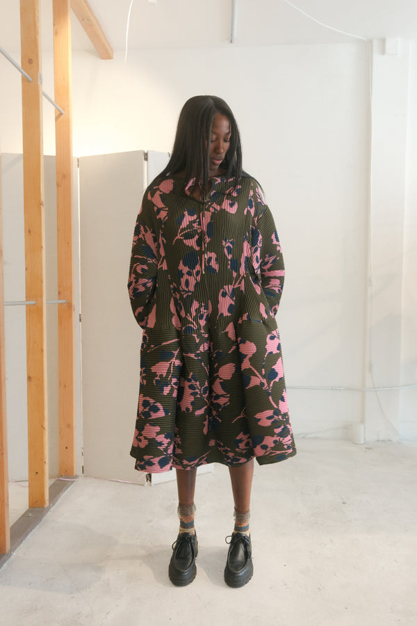Pax Handpleated Dress in Ingrid