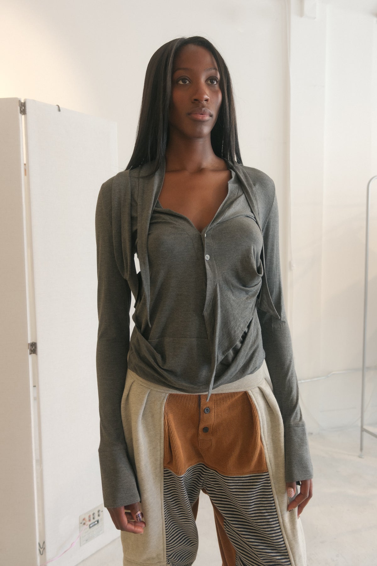 Your Sweatpants' Sweatpant (Grey/Orange)
