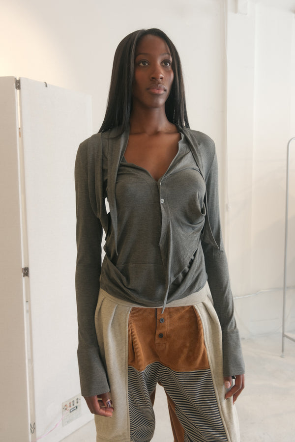 Your Sweatpants' Sweatpant (Grey/Orange)