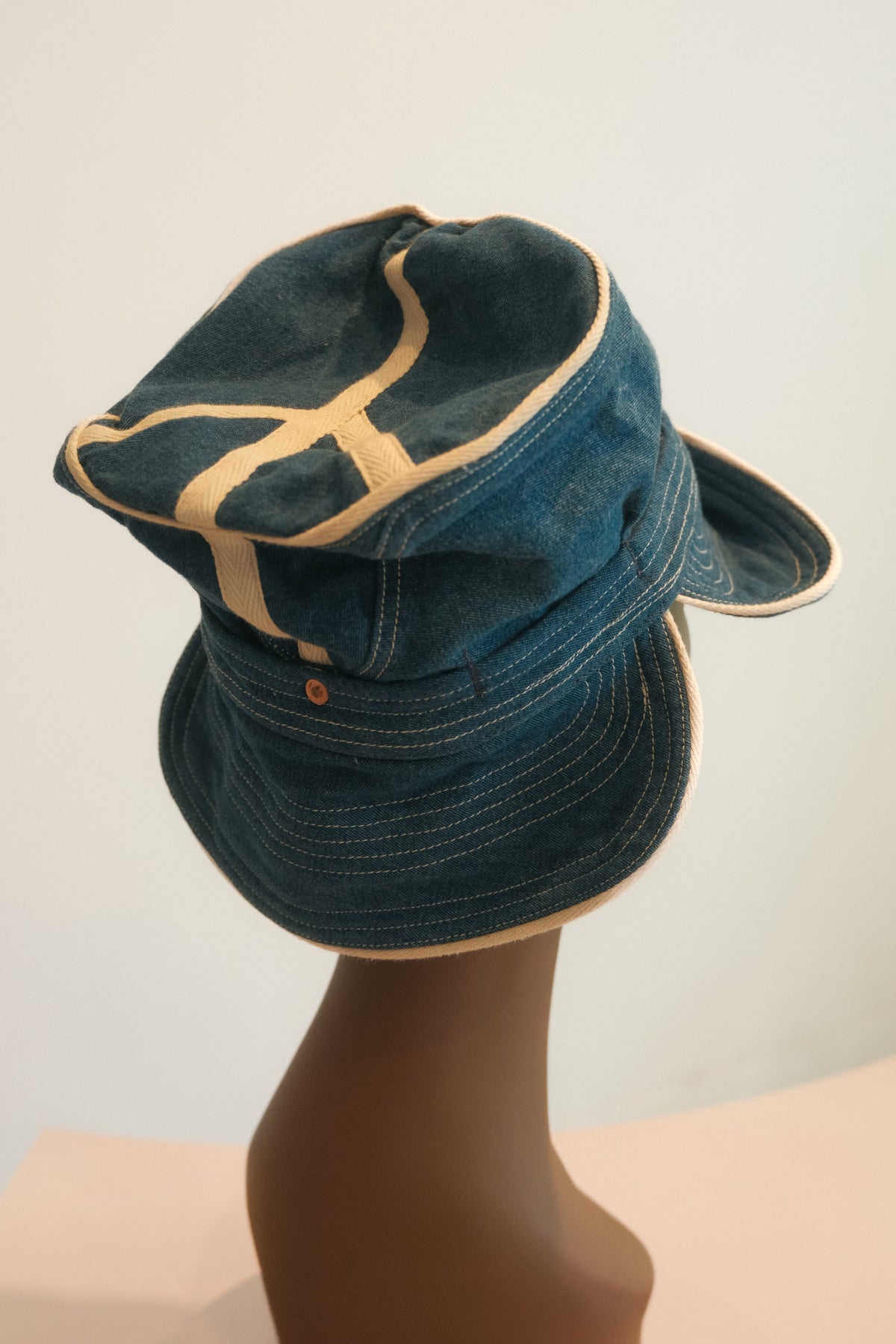 Bucket of Peace Denim Cap