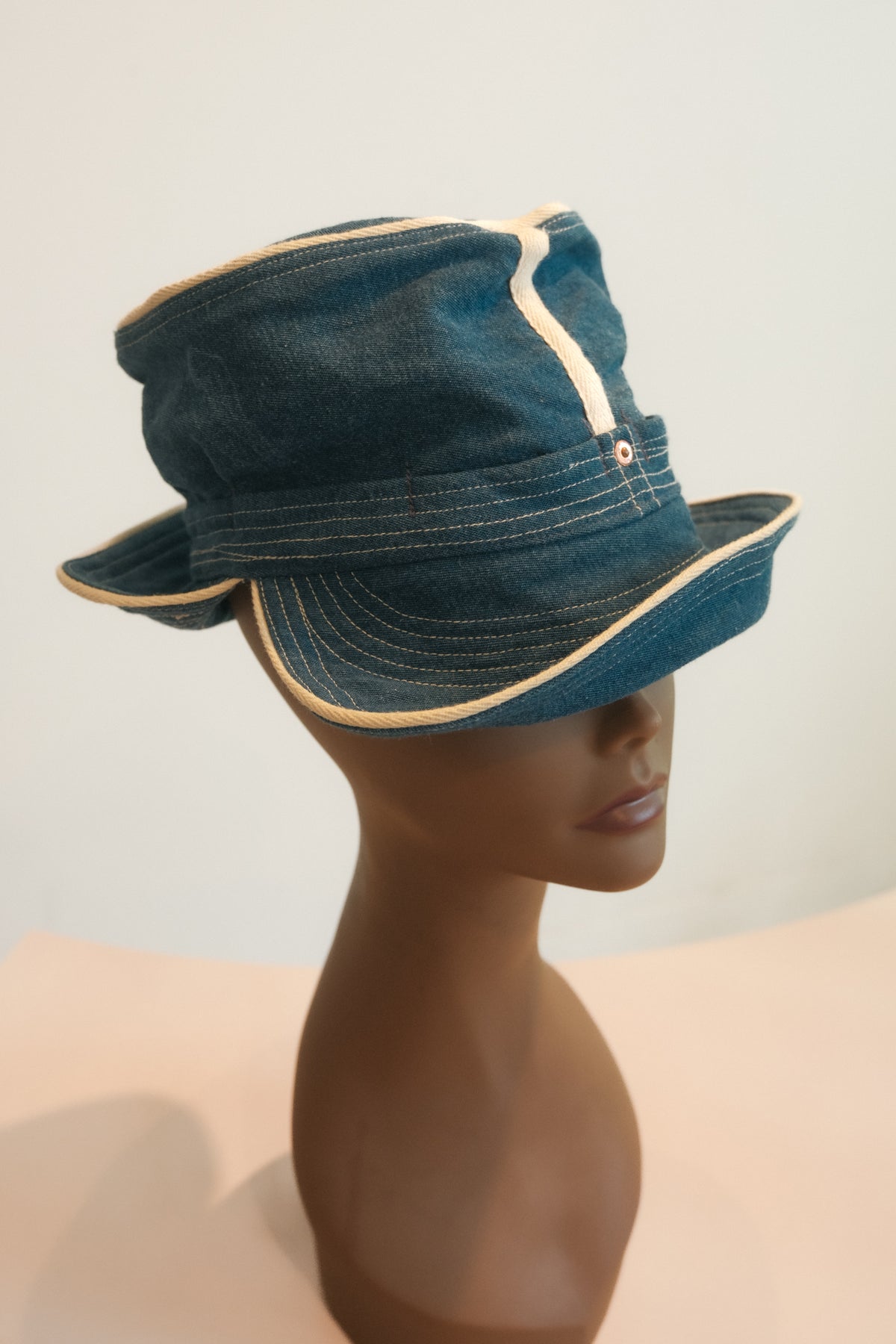 Bucket of Peace Denim Cap