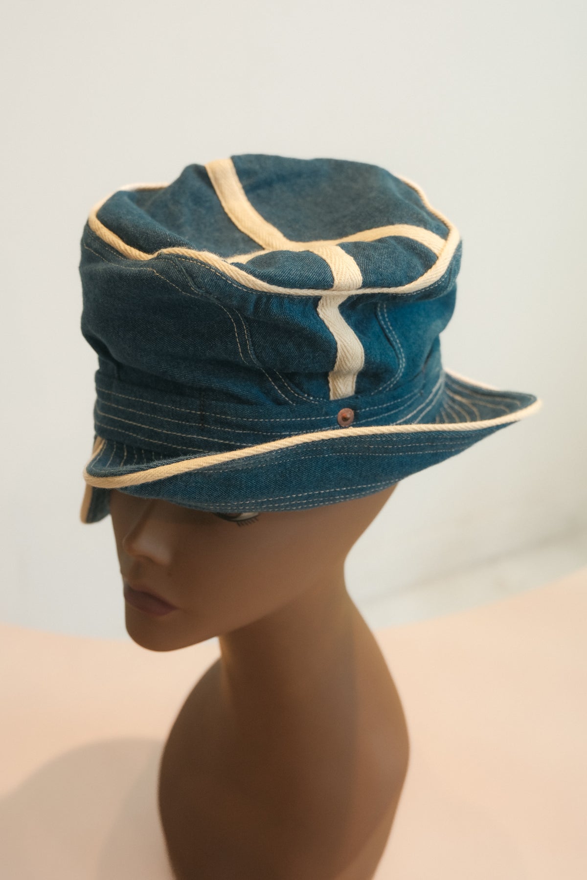 Bucket of Peace Denim Cap