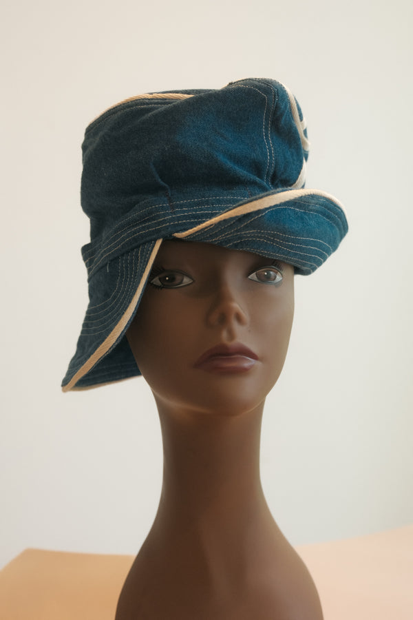 Bucket of Peace Denim Cap