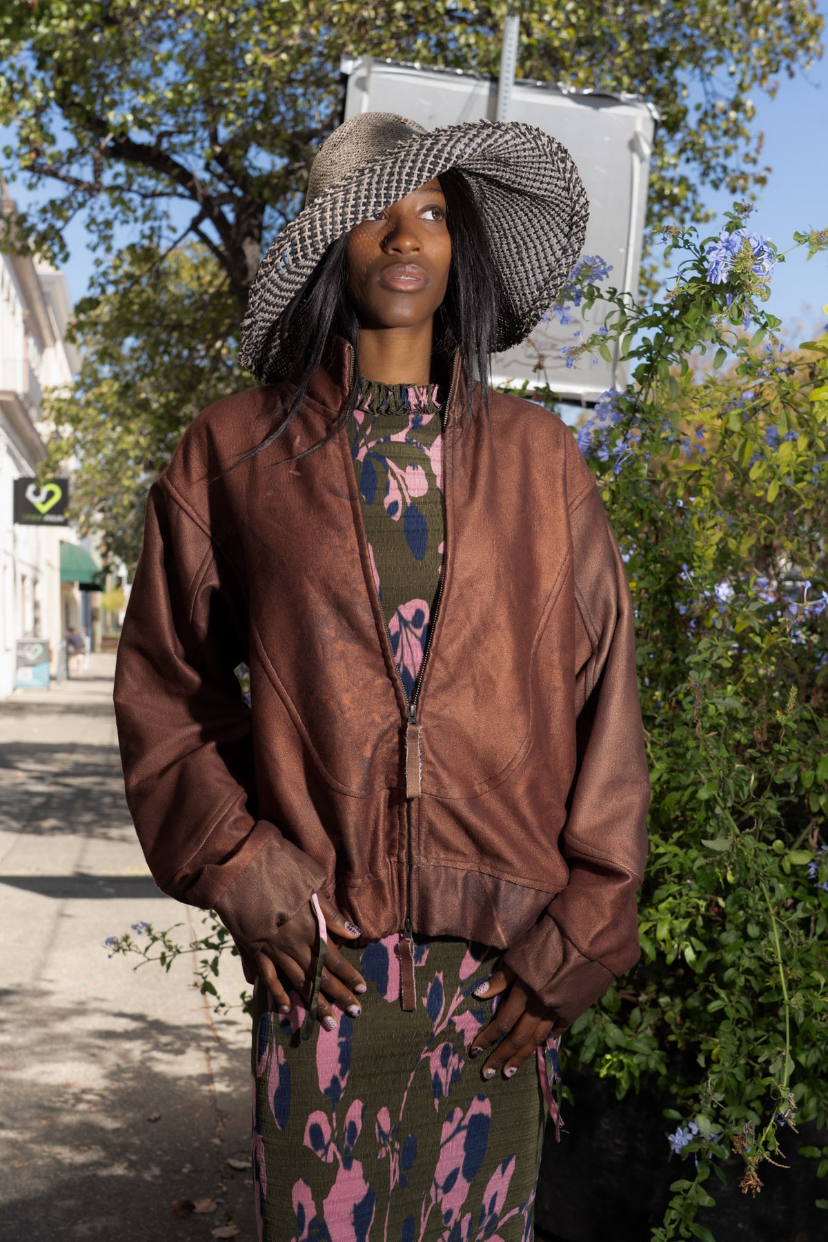 Terry Track Jacket (Mudwater)