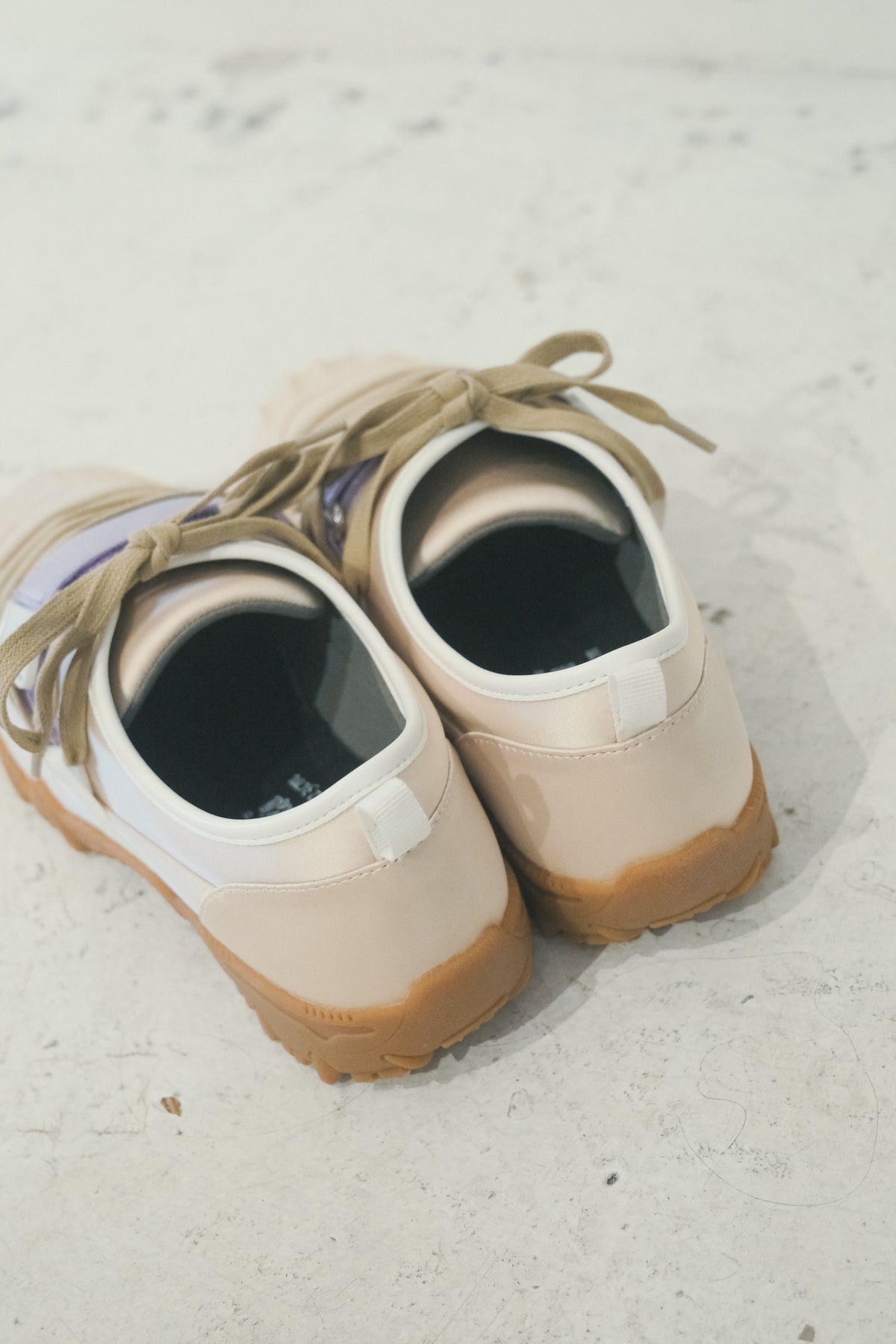 Dream Sneakers (Beige/Lilac)