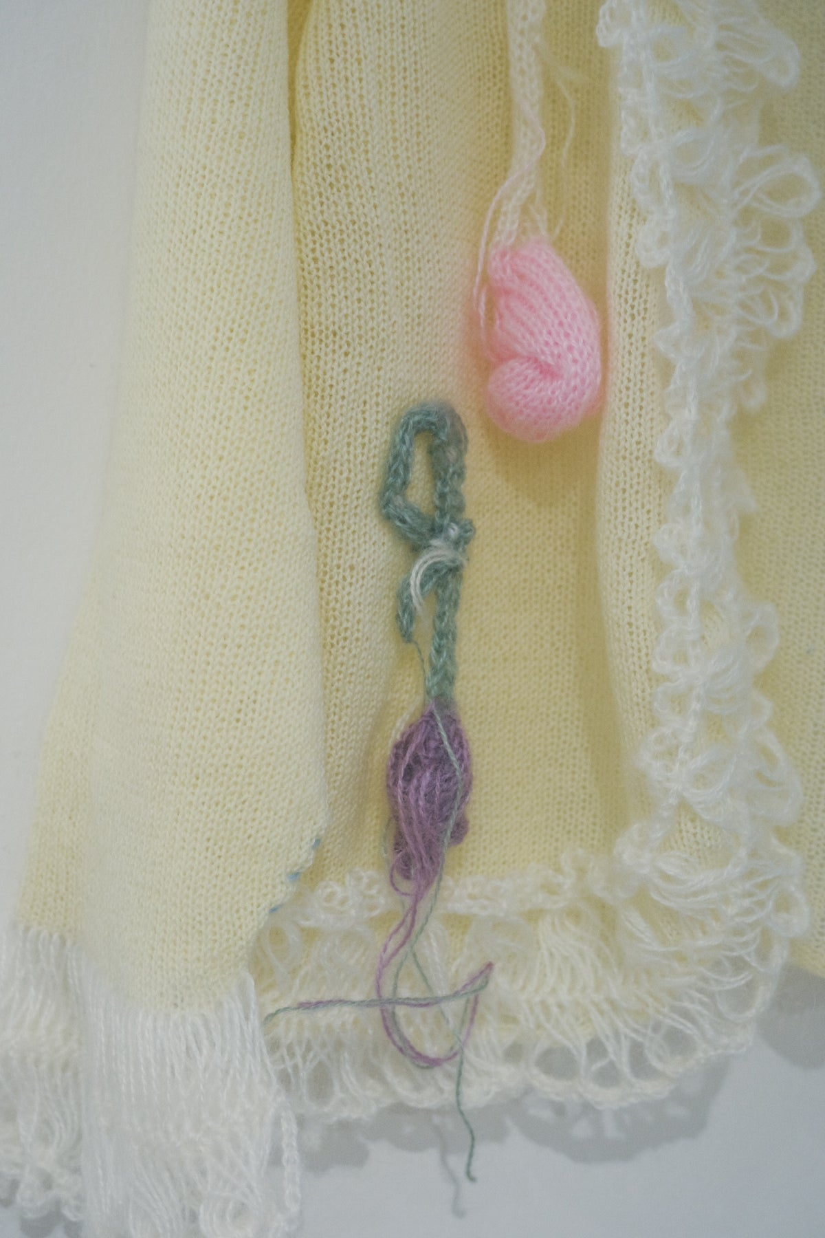 Flower Cardigan (Yellow)