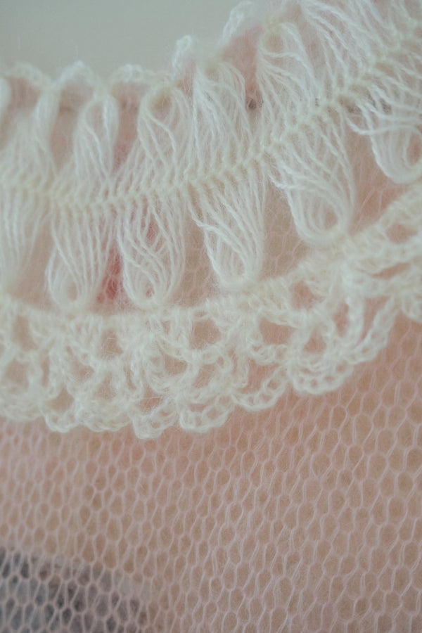 Flower Shadow Knit Jumper (Pink)