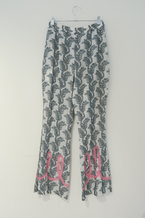 Wood Printed Pants