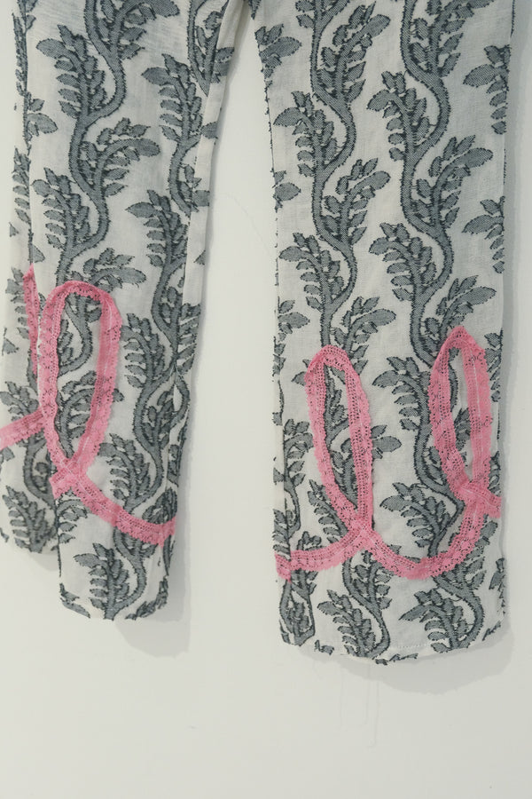 Wood Printed Pants